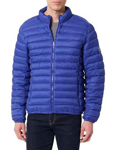 Teddy Smith Blouson Homme Blight Bleu Galaxie