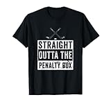 Ice Hockey Player Gift Straight Outta The Penalty Box T-Shirt