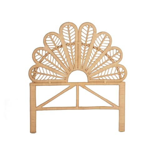sweeek - Tête de lit en rotin Naturel pour Chambre Enfant 90 x 100cm