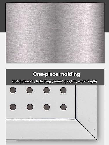 Panneau d'organisation mural perforé robuste avec rack combiné pour cuisine