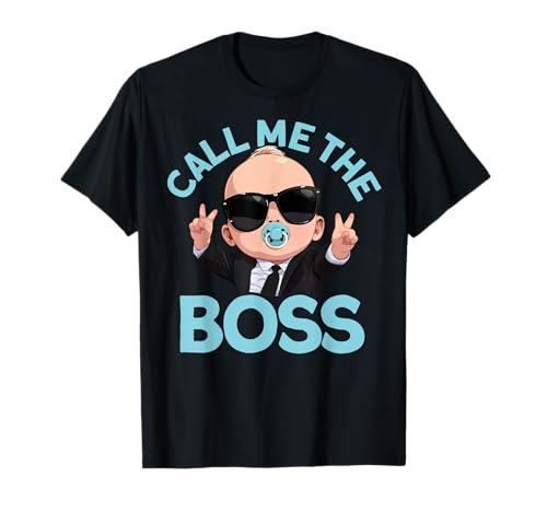 Baby Boss ?Nenn mich Boss? Wie ein Boss Kinder T-Shirt für 15,99 EUR (-11%) statt 17,99 EUR bei amazon.de Bild: Baby Boss ?Nenn mich Boss? Wie ein Boss Kinder T-Shirt für 15,99 EUR (-11%) statt 17,99 EUR bei amazon.de