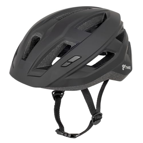 Casco de bicicleta con luz trasera integrada Twirl City y sistema de ajuste