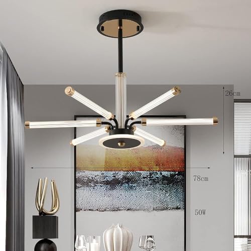Lustre à intensité variable suspendu pour chambre et salon - 2