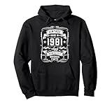 Photo Gallery vintage 1981 44 years old gifts for men 44yr 44th birthday felpa con cappuccio Photo Gallery vintage 1981 44 years old gifts for men 44yr 44th birthday felpa con cappuccio