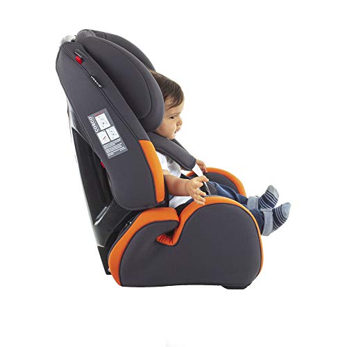 Cadeirinha Evolve 9 a 36 Kg Cosco - Laranja Neon