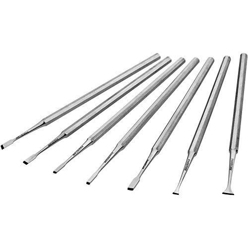 Grizzly H5915 Miniature Chisel Set (7 Piece)