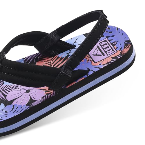 REEF Little Ahi Girls Sandal Purple Fronds 4 C - image 7
