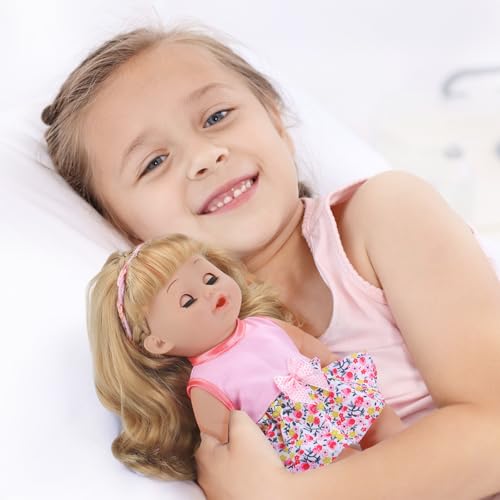 Muñeca bebé GAGAKU 12 pulgadas con accesorios miniatura 7
