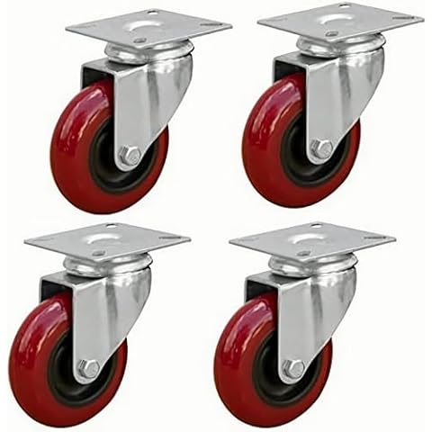 POWERTEC 3 Inch Swivel Caster Wheels Cover