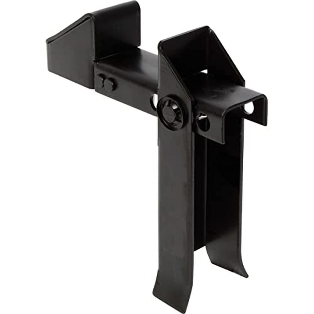 Alberts 137519 Door Stop | for Setting in Concrete, with Spring | Black | Height 200 mm