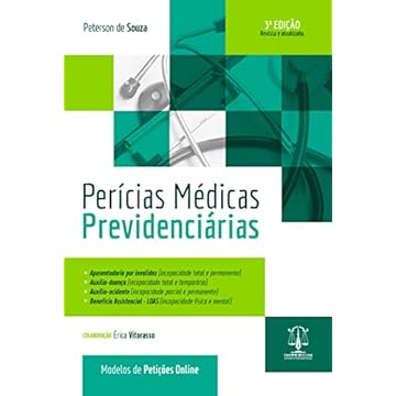 Capa do livro Perícias Médicas Previdenciárias - 3A. Ed