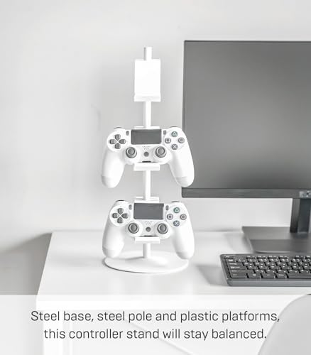 Image of YAMAZAKI Home Smart Universal Adjustable Game Controller Stand /Controller Holder - Steel