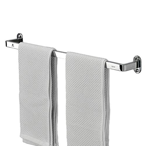 Porte-serviettes en acier inoxydable brossé 85cm pour salle de bains moderne