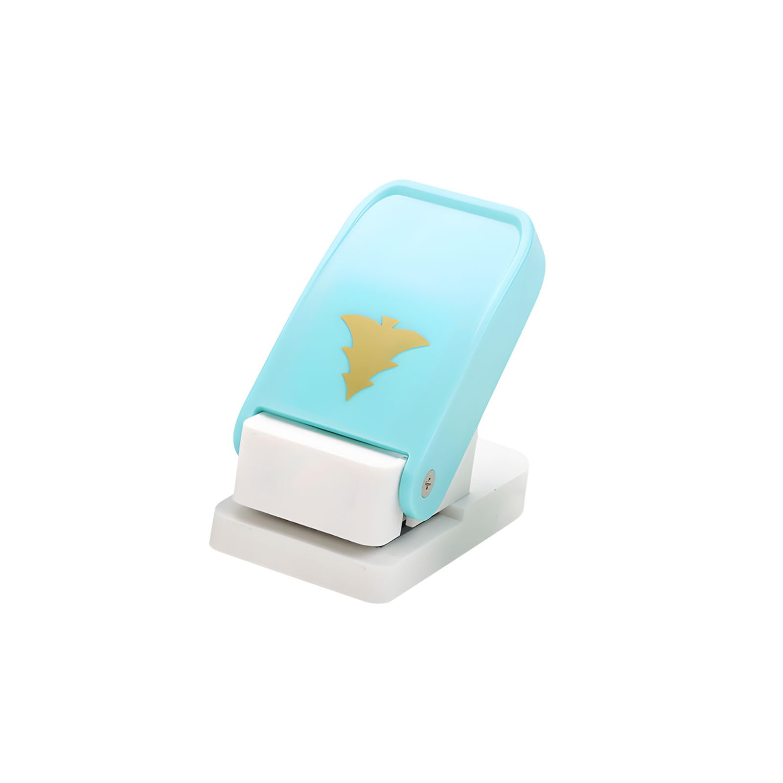 Flower Pattern Hole Puncher Paper Cutter Punching Machine for Children Art Craft Project Scrapbooking Card Making Craft Cutter