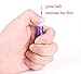 MaxMau 24 Pack Essential Oils Roller Bottles,5ml Colourful Roll On Bottles Steel Roller Balls Metal Cap for Aromatherapy Perfume