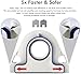 Painters Tape Applicator, Masking Master Tape Dispenser with Scraper, Masking Paint Tape Applicator Set for Painting Trim, Wall and Floor Painting