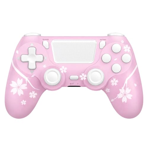 Image of Puiseno Wireless Controller for P4 /Slim /Pro Console /PC with 3.5mm Audio Jack Headphone and USB-C Cable