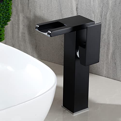 Robinet cascade LED 3 couleurs en laiton avec mitigeur eau chaude