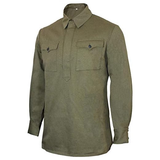 Epic Militaria Réplica WW2 Túnica Gimnasterka Rusa M35 (46 Inch - Regular)