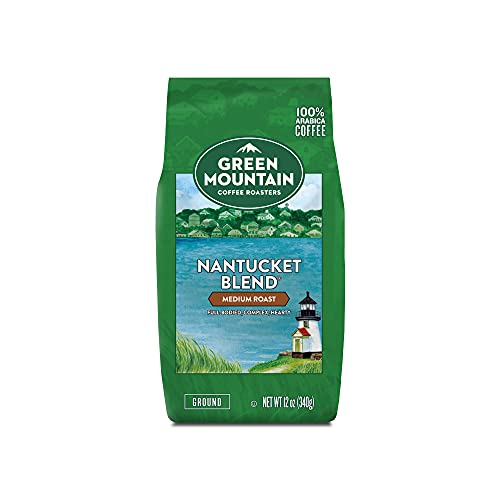 Green Mountain Coffee Roasters, Nantucket Blend, Fair Trade Certified, Ground Coffee, Medium Roast, Bagged 12oz.