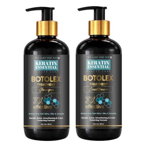 Botolex Treatment Shampoo and Conditioner, 3X Effective, Shiny Si...