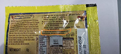 12 Sachet Maggi Masala a Magic the First Ever Fortified Taste Enhancer Taste of Indian Food Seasonings 6g X 12 = 72 Gm