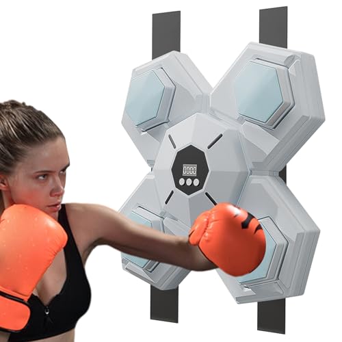 Machine de boxe musicale murale pour entraînement de fitness intérieur