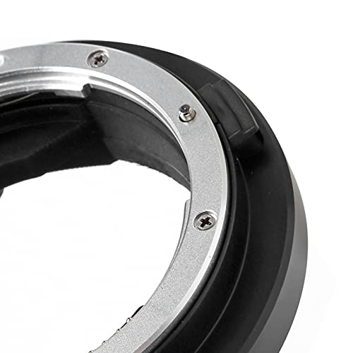Goshyda Anillo Adaptador de Lente, aleación de Aluminio EF-GFX Adaptador de Montura de Enfoque automático para Lente Canon EF para Montura Fuji GFX, cámara de Formato Medio - imagen 8
