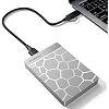 500 GB External Hard Drives,Portable Hard Drive for Windows,Ultra Slim External HDD Store Compatible with PC, MAC,Laptop,PS4, Xbox one, Xbox 360;Plug and Play Ready(Silver)