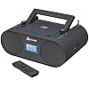 KLIM Boombox B4 Radio mit CD Player + AM/FM Radio, MP3, Bluetooth, AUX, USB, CD + CD Player tragbar mit kabellosem Modus…