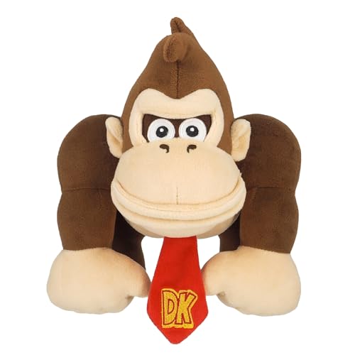 Donkey Kong peluche Nintendo 22 cm, la qualité premium pour collectionneurs Super Mario.