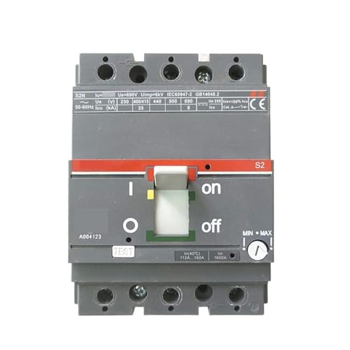 Disjoncteur à boîtier moulé S2N160 3P 125A pour tableau électrique triphasé