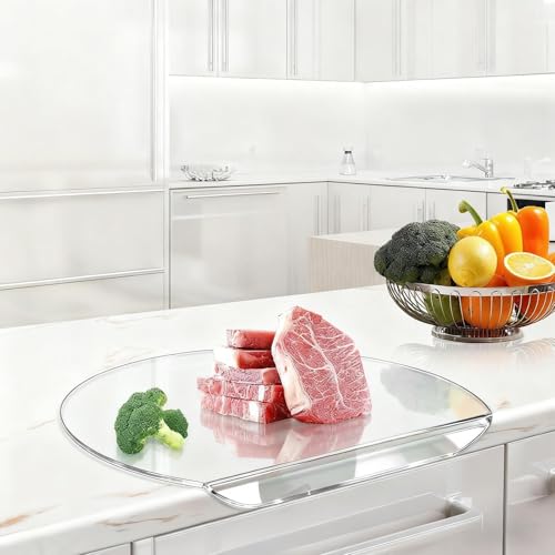 Planche à découper pour évier de cuisine avec tapis anti-dérapant viande maison