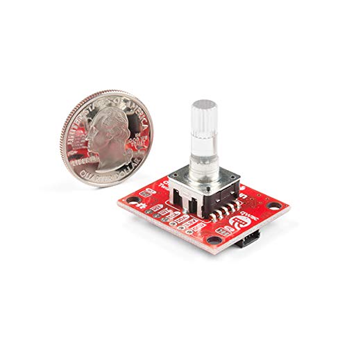 Sparkfun Qwiic Twist - Rgb Rotary Encoder Breakout-Small Easy To Use Breakout Qwiic System For No Soldering Connection 6Mm Shaft For Knob Of Choice Red Green Blue Leds Mix For 16 Million Color Options #TOP4