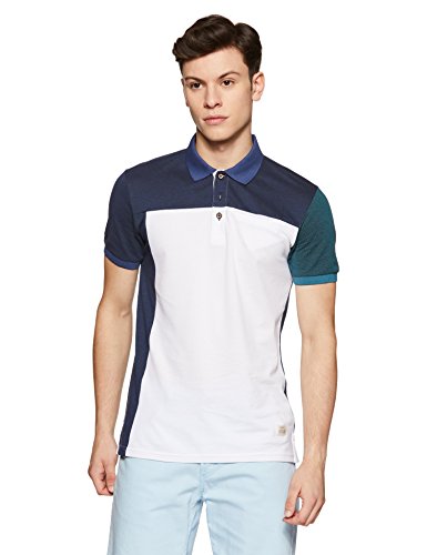 Image of United Colors of Benetton Men's Striped Regular Fit Polo