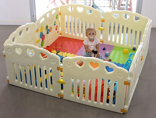 playpen with gate