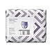 Amazon Brand - Solimo Incontinence & Postpartum Underwear for Women, Maximum Absorbency, Large, 18 Count (Pack of 1), Purple