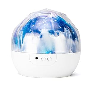 sterrenhemel nachtlampje planeet magische projector aarde universum LED-lamp kleurrijke draaien knipperende ster…
