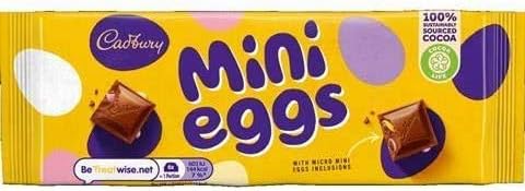 Mini Eggs Bars 110g-Pack of 5