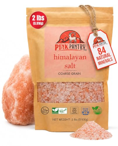 Pink Pantry Coarse Himalayan Pink Salt 2lb Pouch