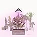 Produktbild VENSO LED Pflanzenlampe Vollspektrum CANNA SUNLiTE, 30W Parus Grow Light, Ausziehbarer Teleskopstab bis 170cm, Ideal für 1-2 Cannabis Pflanzen, Indoor Anzucht, 4000K, IP54, EU-Stecker