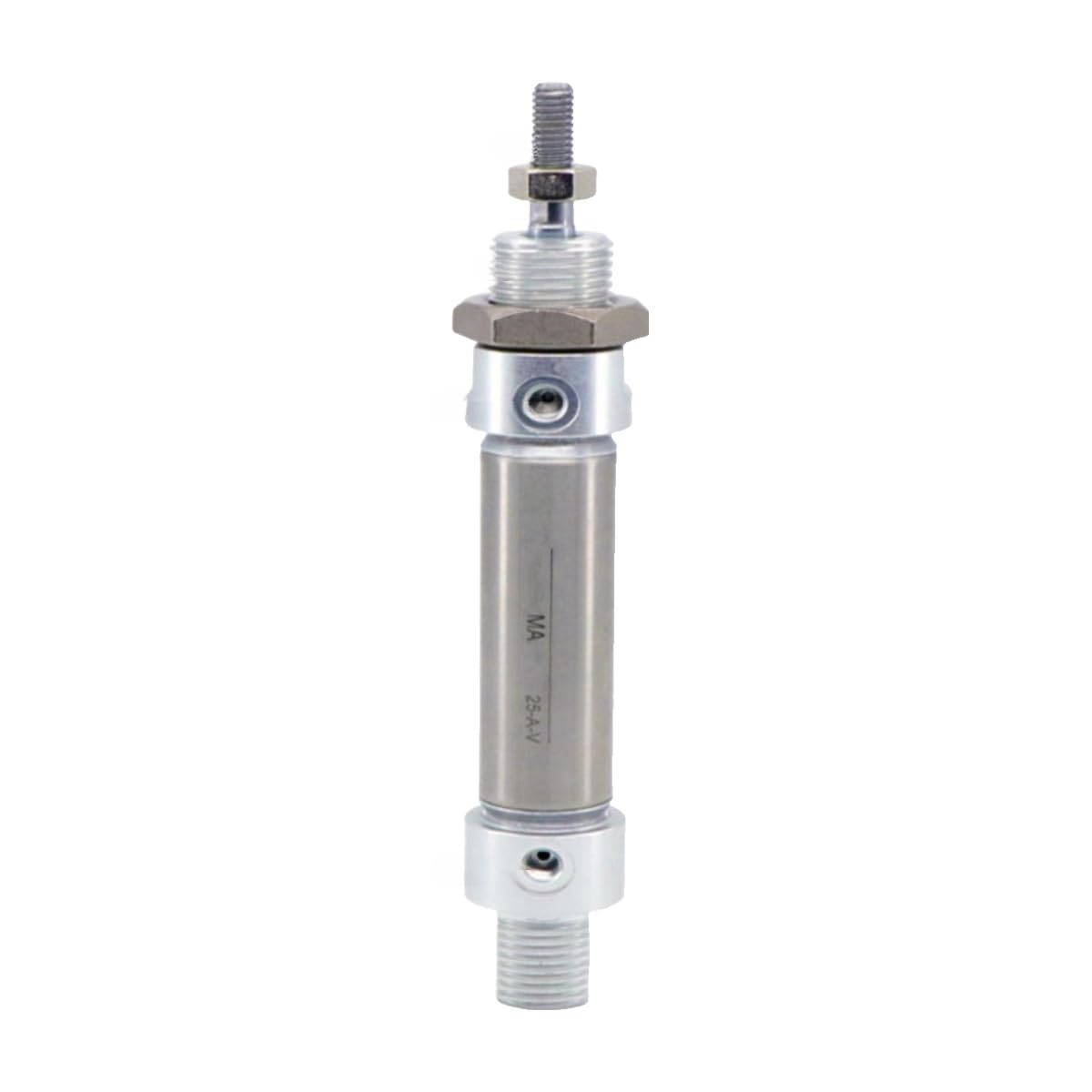 Mini cylindre en acier inoxydable MA32X15SCA pneumatique double action pour automatisme