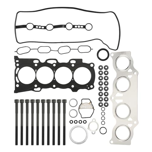Image of KAX Engine Cylinder Head Gasket Set Compatible with Toyota Camry 2002-2006 2.4L, RAV4 2004-2005, Scion tC 2005-2006, Highlander 2001-2006, Solara 2002-2006, Head Gasket Kit, OE# ES71183, HS26232PT