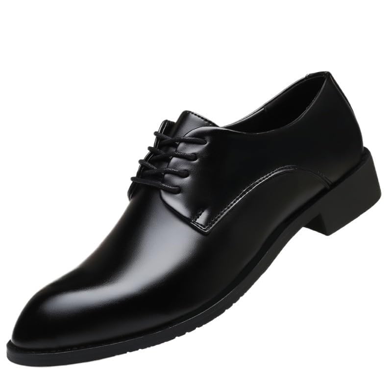 Mens Lightweight Dress Shoes Comfortable Wedding Formal Modern Pointed Toe Wedding and Party Oxford Shoes
