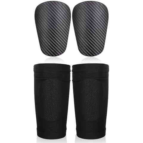 Mini Football Shin Guards with Socks Cover