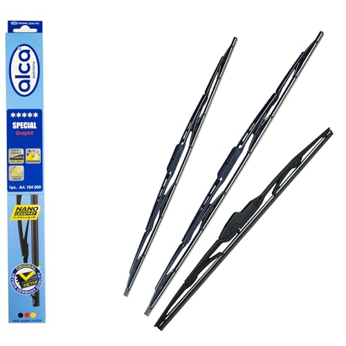 Balais d'essuie-glace Alca Special pour Opel Viva 2015-2018 pack avant et arrière