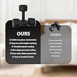 ZENO Dumbbells Pair 12KG | Weights Dumbbells Set | Plastic Dumbbell Pair | Hex Dumbbell For Strength Training, Home Training & Gym | Weights Set | Anti Slip & Anti Roll | 2 X 6KG - Image 5