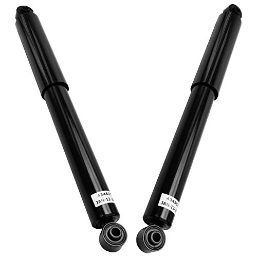 Detroit Axle - Rear Shock Absorbers Replacement for Chevy GMC Silverado Sierra 1500 [w/o Electronic Suspension] - 2pc Set