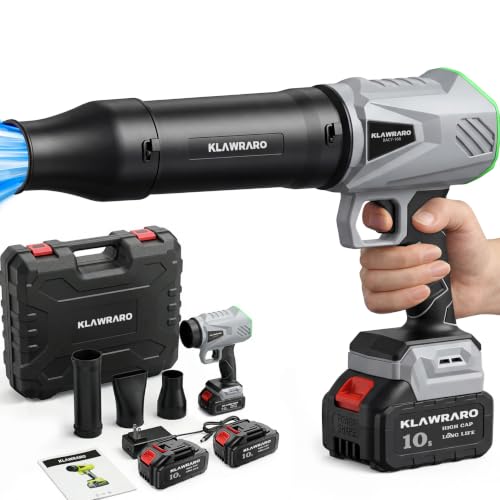 Cordless Leaf Blower 21V, 459 CFM, 150 MPH, 3 lb