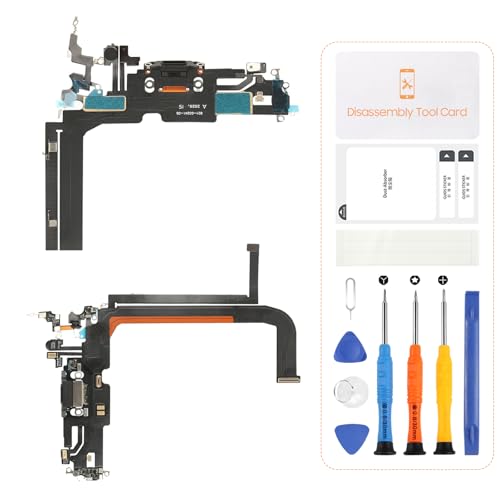 Dock Connector for iPhone 13 Pro Max Charging Port Flex Cable Replacement 13 Pro Max USB Charger Dock Board Connector with Tools
